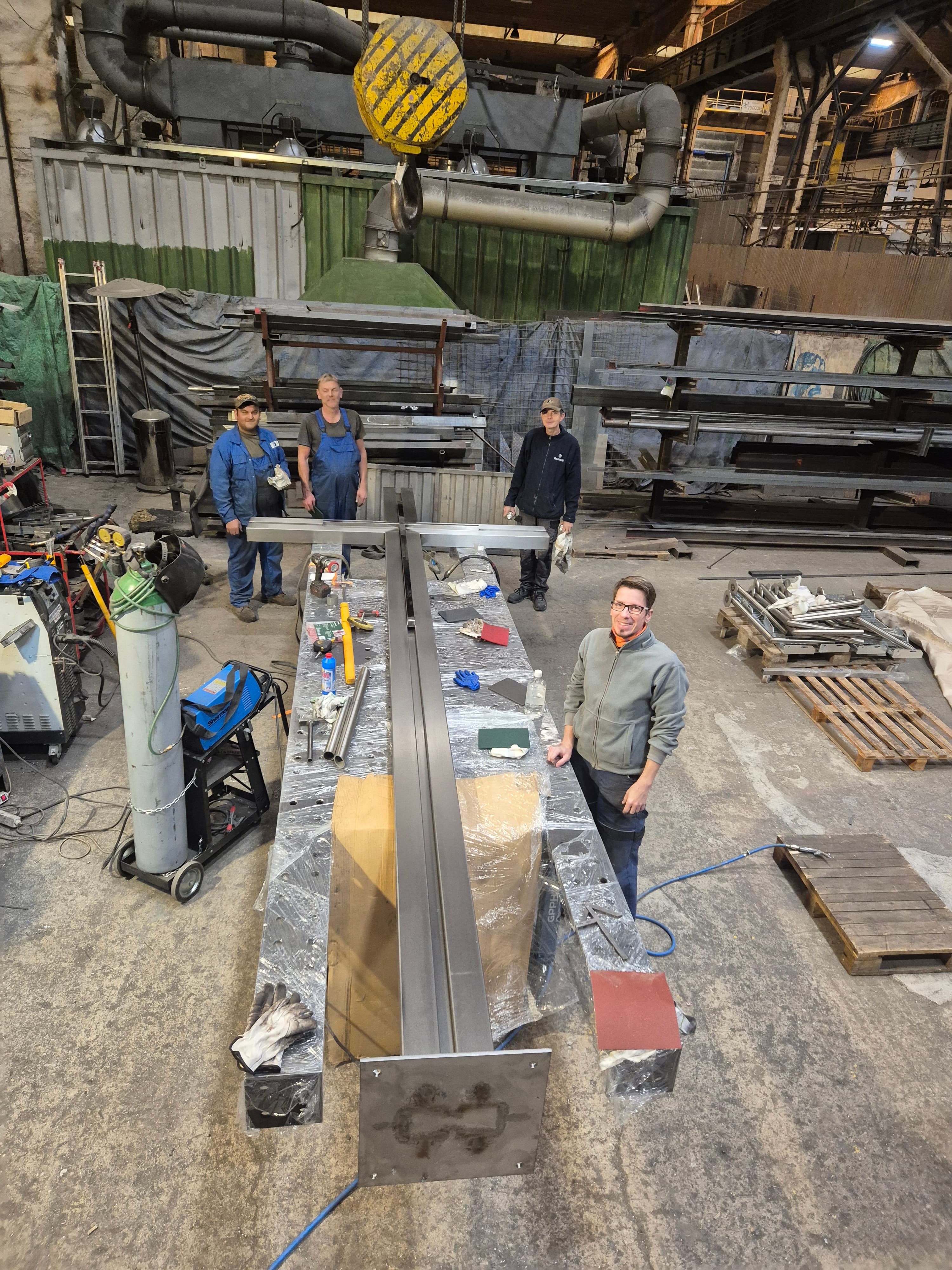 Výroba oceľových konštrukcií